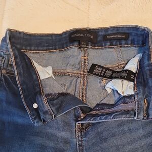 Kendall & Kylie Women's Blue High-Rise Jeans